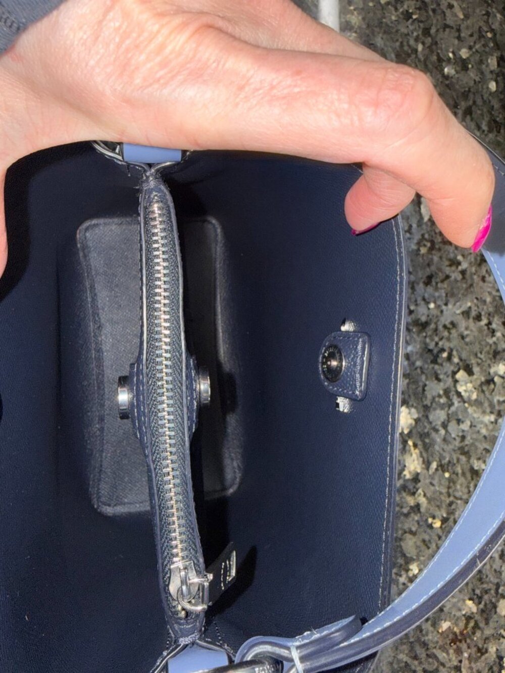 Coach Small Town Bucket Bag in Signature Canvas with Kaffe Fassett & Wallet - Picture 7 of 16